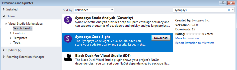 how to install visual studio marketplace